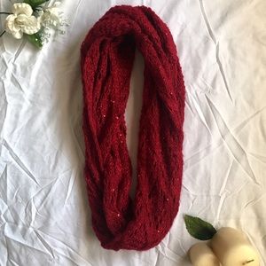 Red Infinity Scarf
